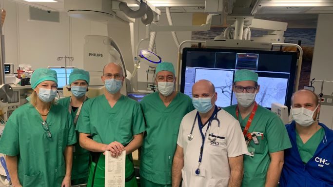 L'équipe d'intervention du Mont-Légia