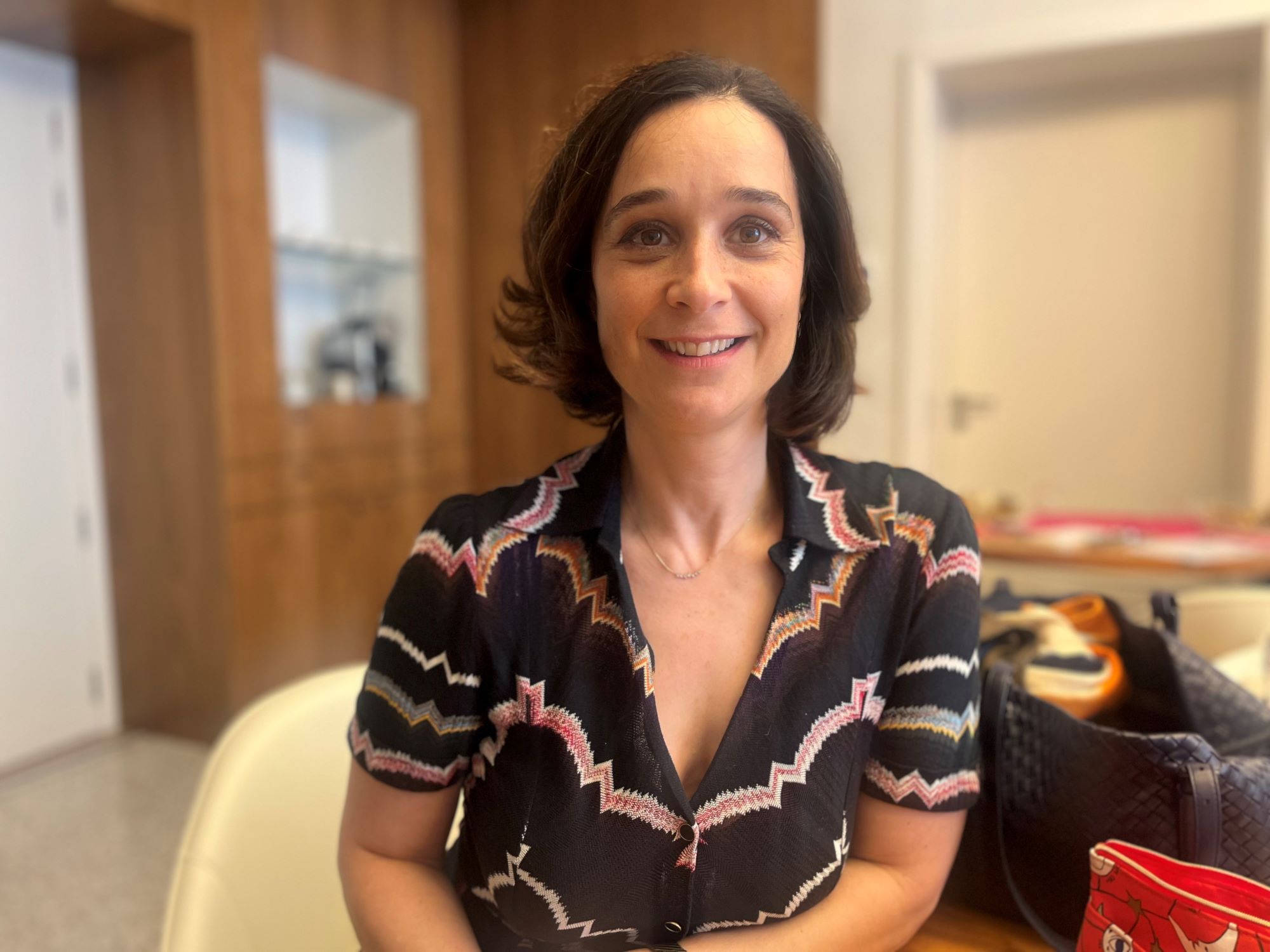 Delphine Heenen, oprichtster van KickCancer © Matthias Vanheerentals