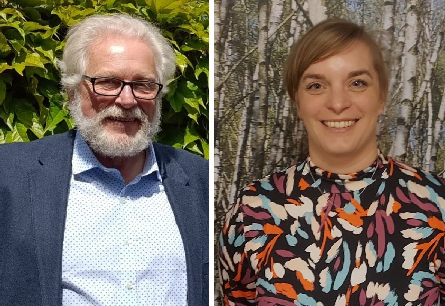 Dr Paul De Munck ( GBO/Cartel ) et Dr Elodie Brunel ( Absym ) © Carole Stavart © Absym