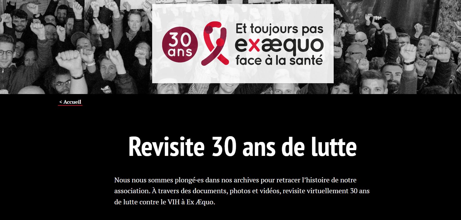 30 ans de lutte contre le VIH : Expo en ligne - MediQuality