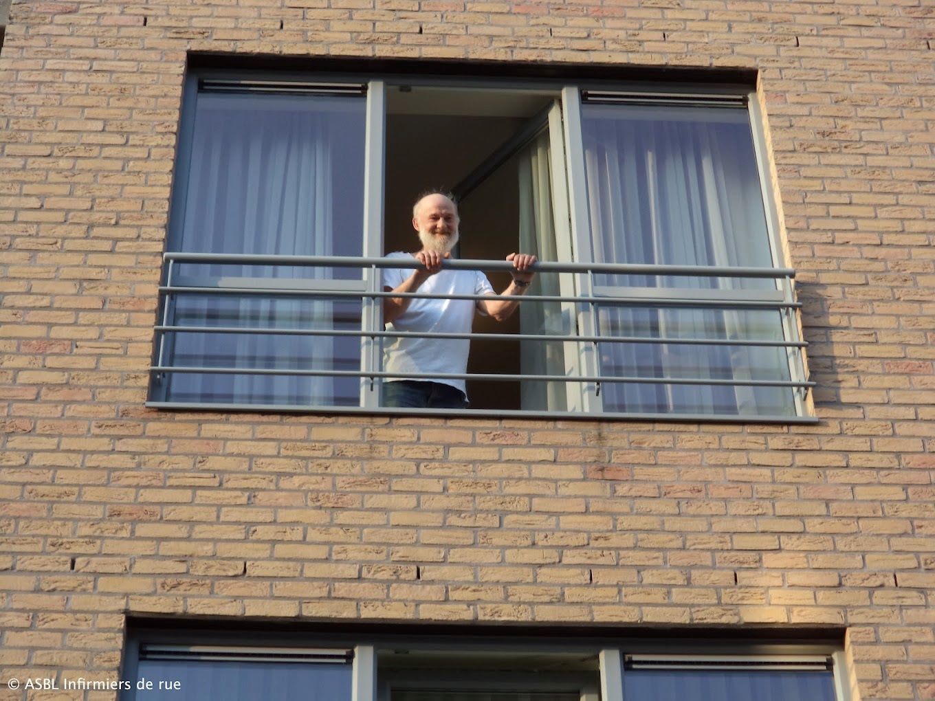 Une des habitations d'urgence que l'ASBL "Infirmiers de rue" a mobilisé pour un sans-abri.